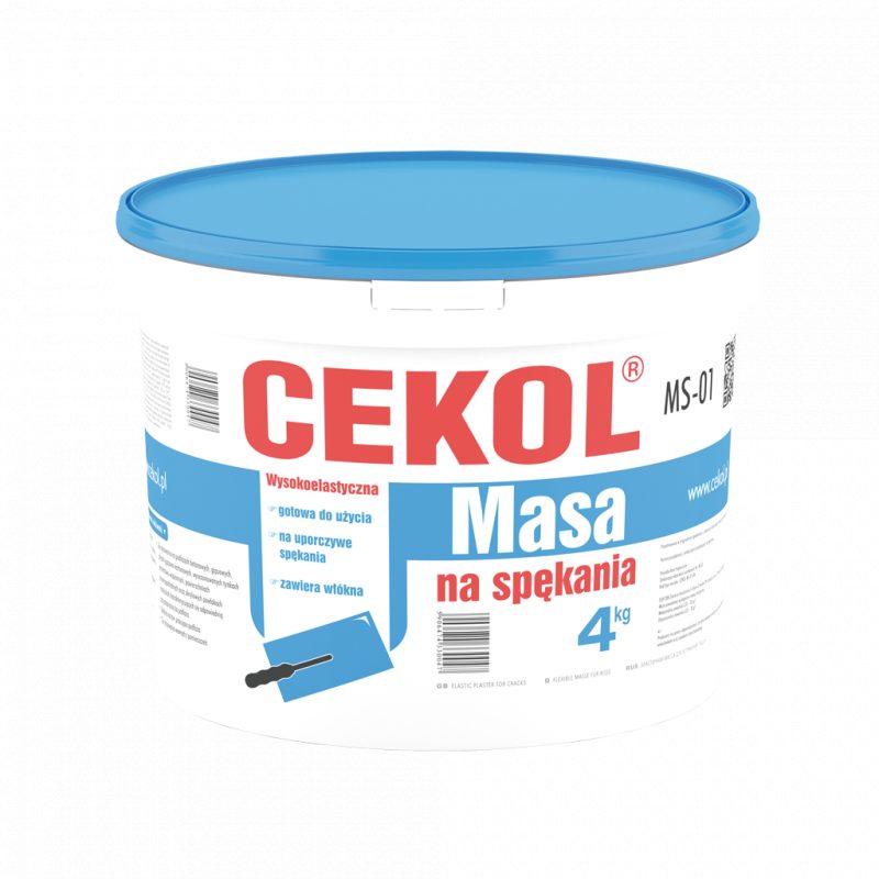 ШПАКЛЁВОЧНЫЕ МАССЫ CEKOL 